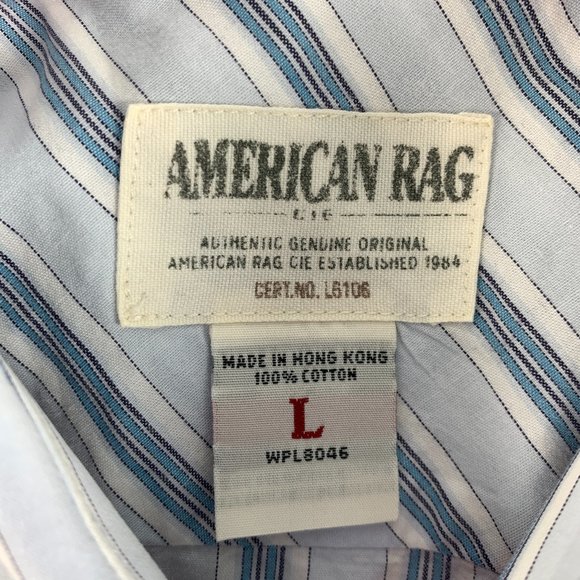 American Rag Large Button Front Long Sleeve Shirt - Picture 4 of 4